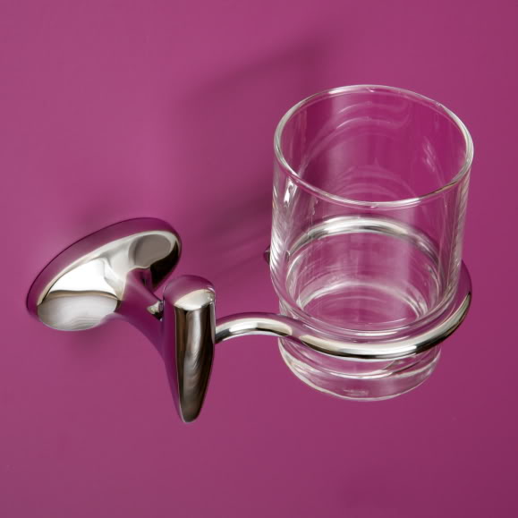  Fang Chrome Glass Tumbler Accessory