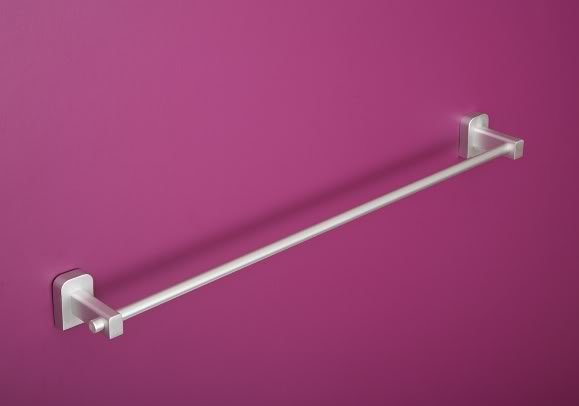  Satin Square Bathroom Towel Rail Accessory