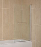 Bath Screens With Towel Rail