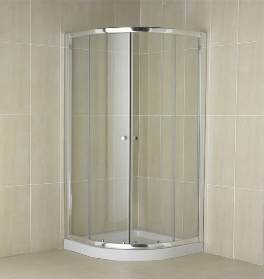  800 X 800mm Double Sliding Door Quadrant Cubicle