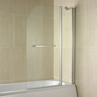 Bath Screens With Towel Rail
