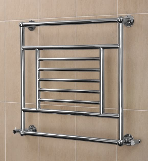 RB312 - Square Wall Mount Stainless Steel Bathroom Radiator - Radiators - Traditional Radiators