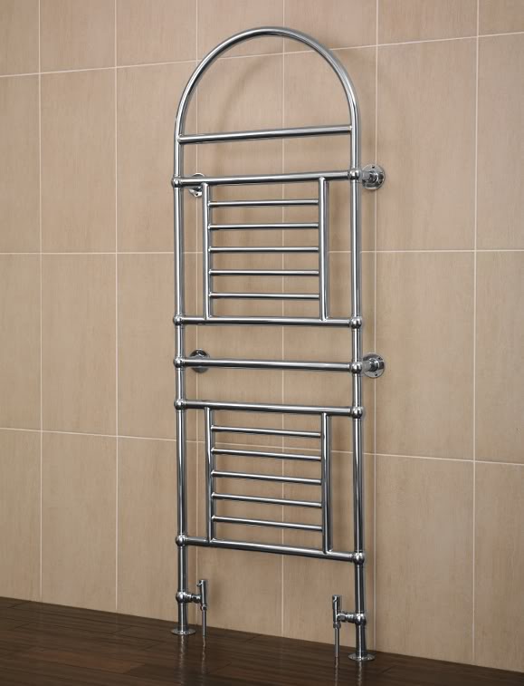 RB49 - Large Stainless Steel Designer Styled Bathroom Radiator - Radiators - Traditional Radiators