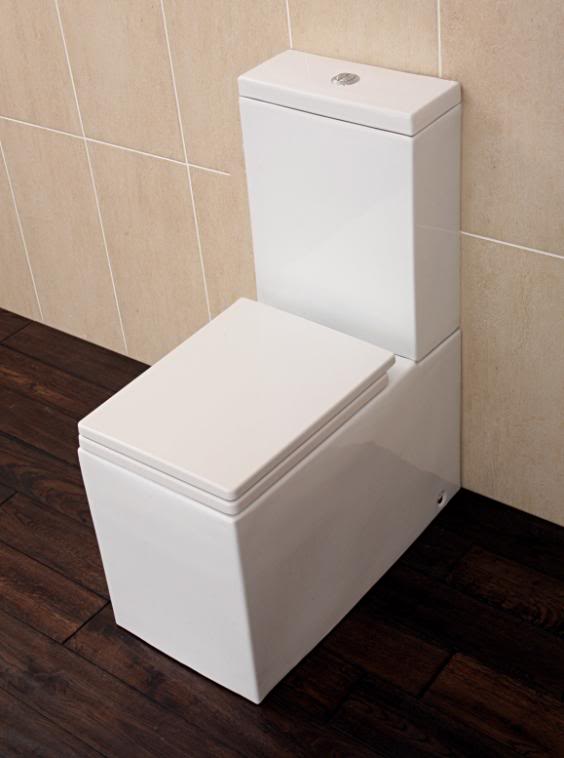 PP2 - Luxury Modern and Unique Cubic Toilet - Toilets & Sinks - 