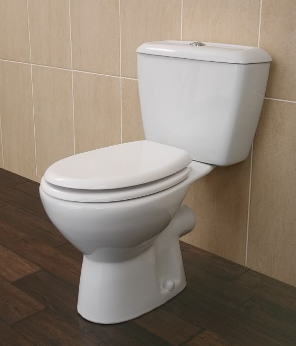 PU310 - Luxury Contemporary Style Close Coupled Dual Flush Toilet - Toilets & Sinks - 
