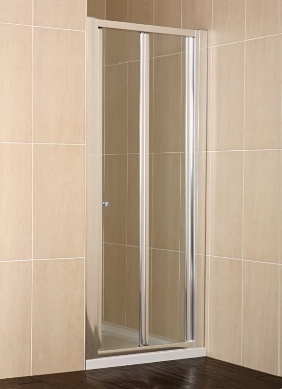  800mm Bi Fold Shower Door With 800 X 800mm Shower Tray