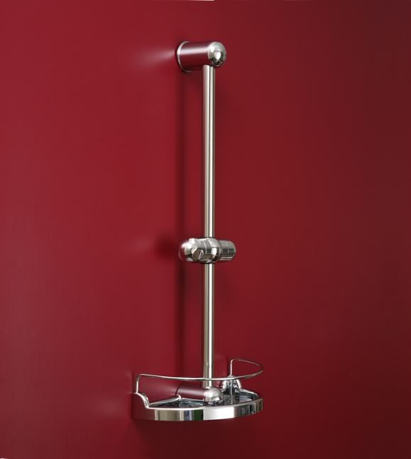 RB05 - Gorgeous Shower Head Riser Bar & Caddy - Riser Bars - 