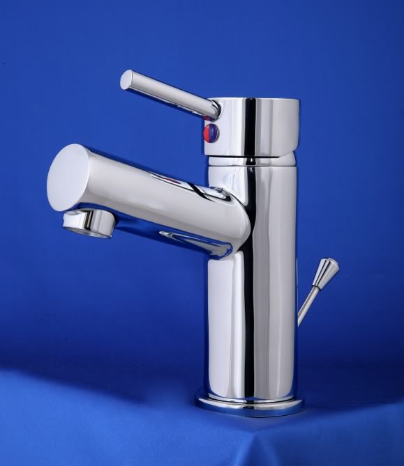 TM1M3 - Gorgeous Lever Operated Chrome and Brass Basin Mixer TapL - Taps - Basin
