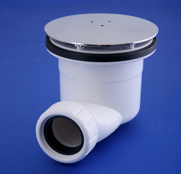90MM HIGH FLOW SHOWER TRAP REMOVABLE RESERVOIR